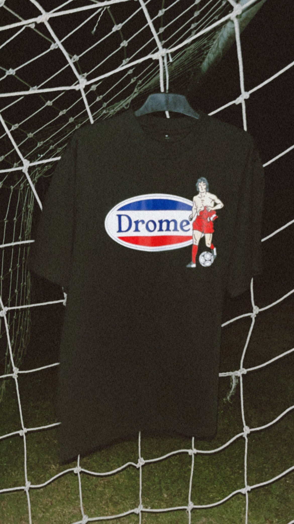 DROME. “BALL CARRIER GRAPHIC TEE"